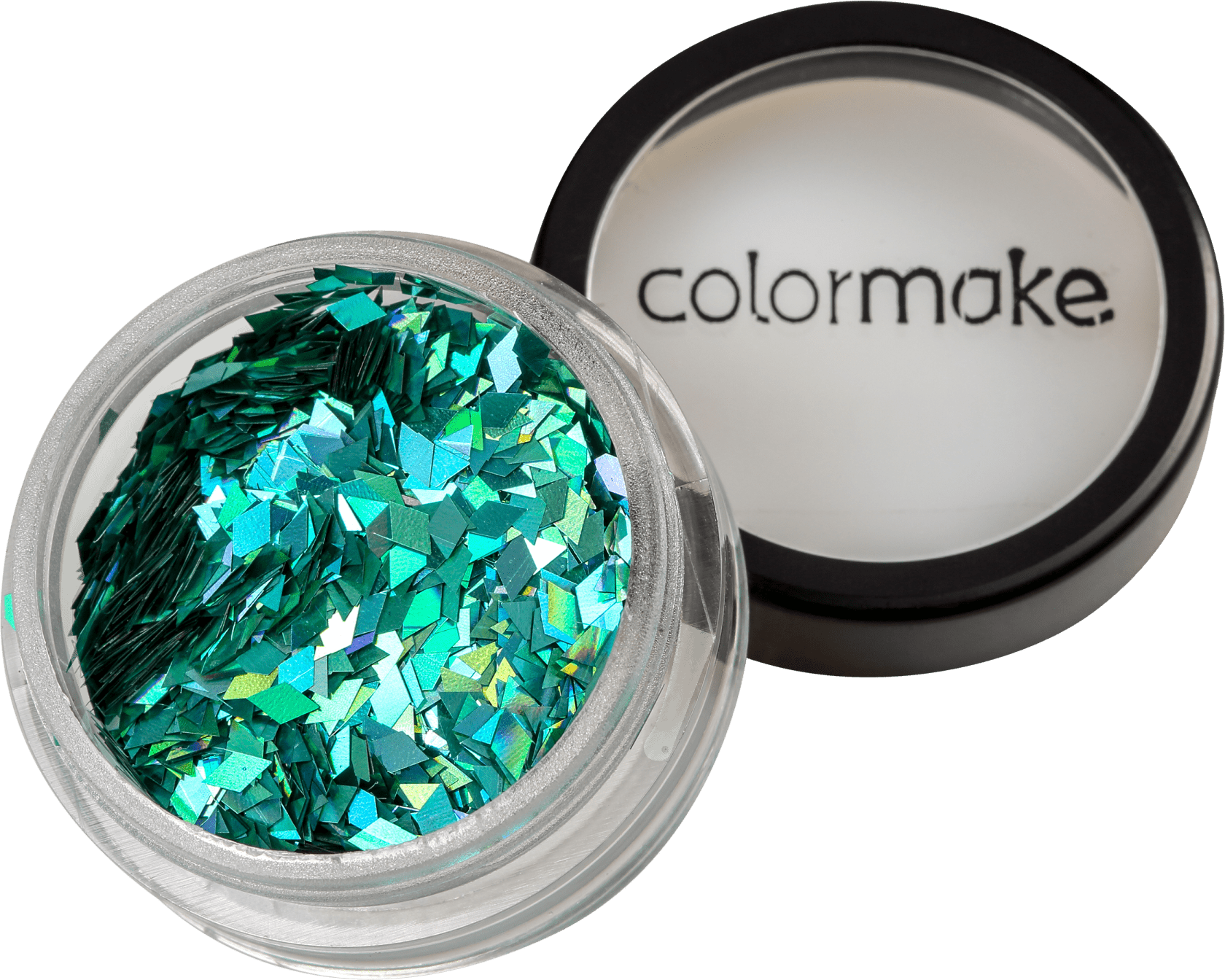Colormake Shine Formatos Diamante Azul Turquesa - Glitter 2g