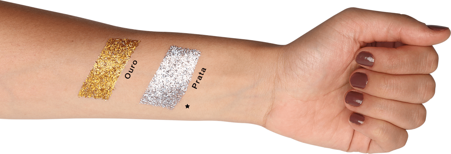 Colormake Shine Formatos Filete Prata - Glitter 2g