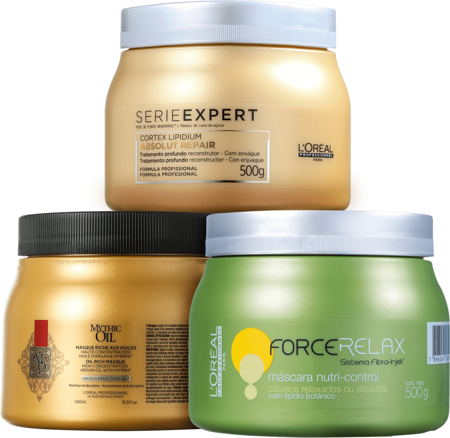 Kit L’Oréal Professionnel Cronograma Capilar Restauração Total (3 Produtos)