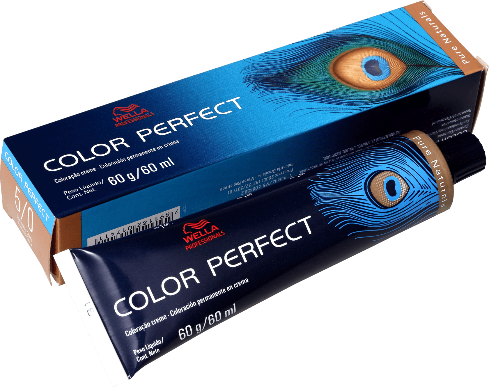 Wella Professionals Color Perfect 5/0 Castanho Claro - Coloração Permanente 60g