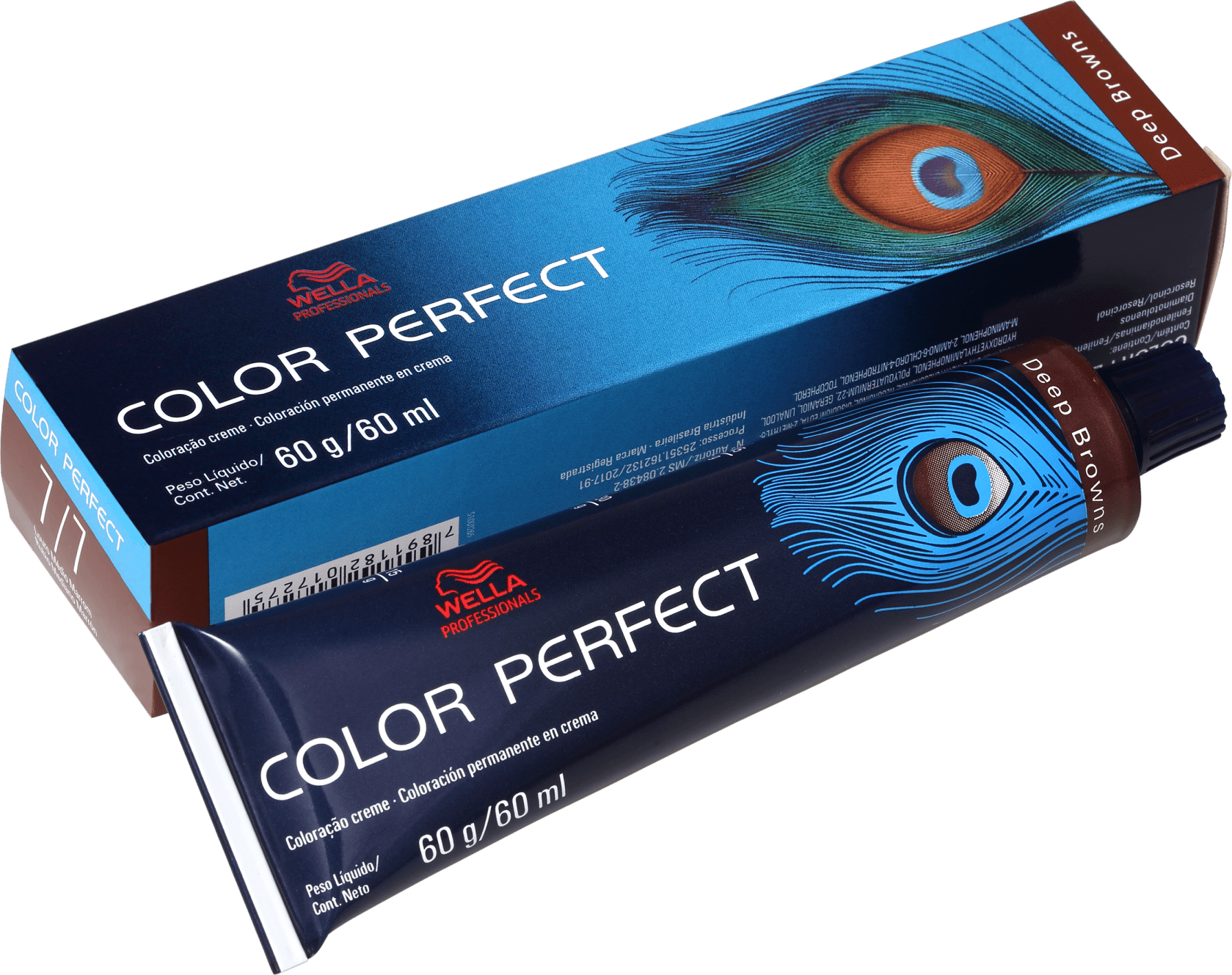 Wella Professionals Color Perfect 7/7 Louro Médio Marrom - Coloração Permanente 60g