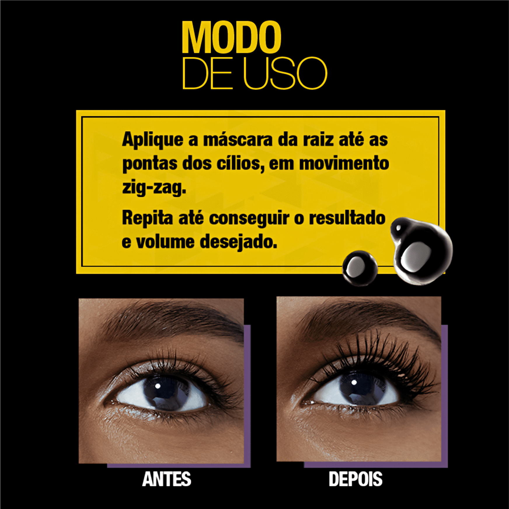 Maybelline The Colossal Big Shot Lavável Very Black - Máscara para Cílios 9,7ml