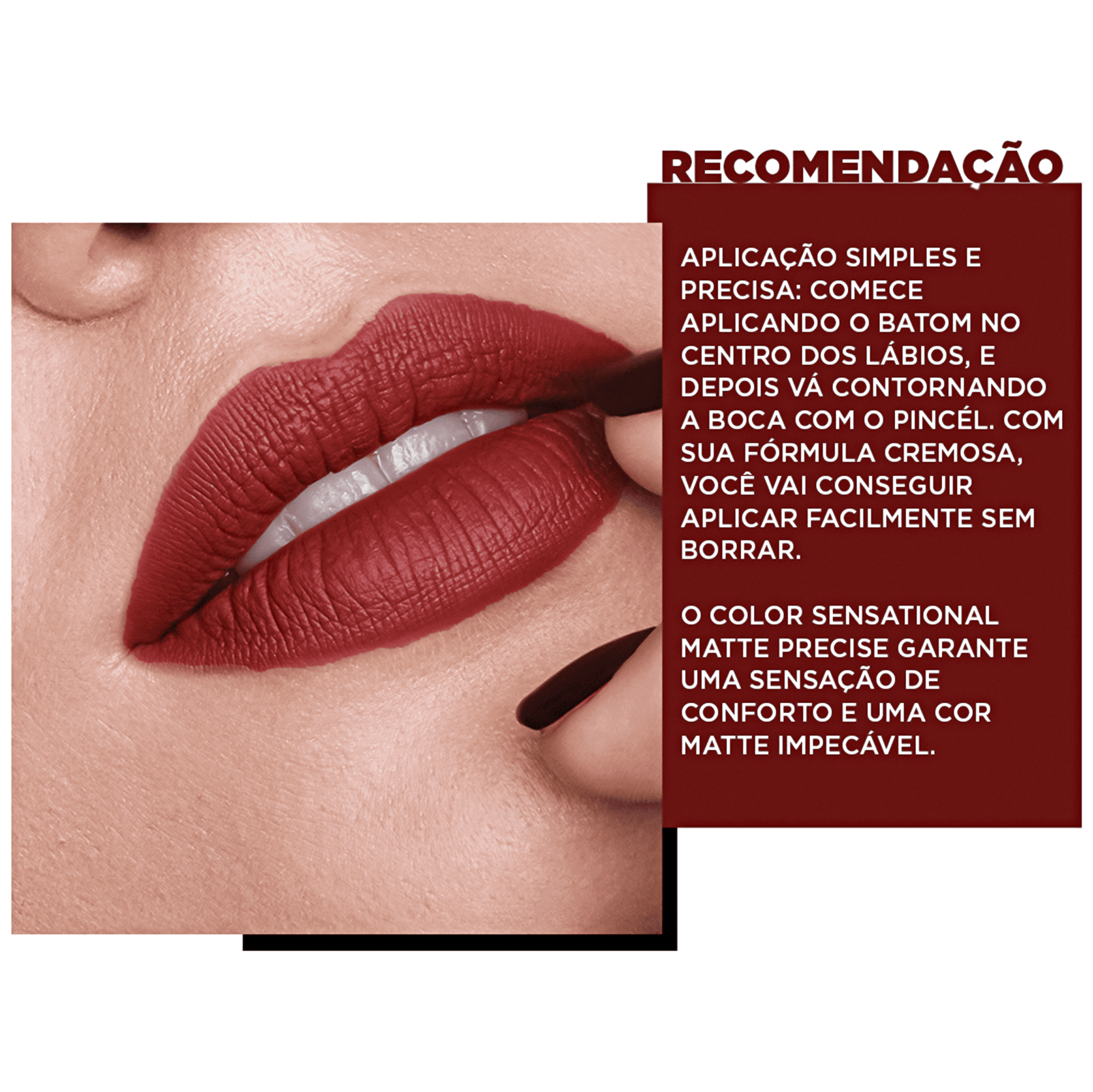 Maybelline Color Sensational Matte Precise Ritmo Proibido - Batom Líquido 5,5ml