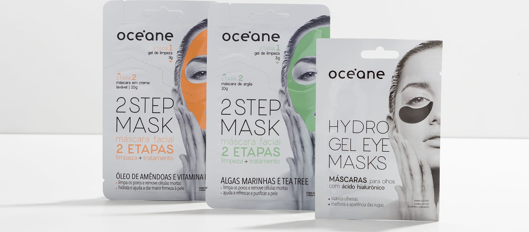 Kit Máscaras 2 Step + Hydrogel