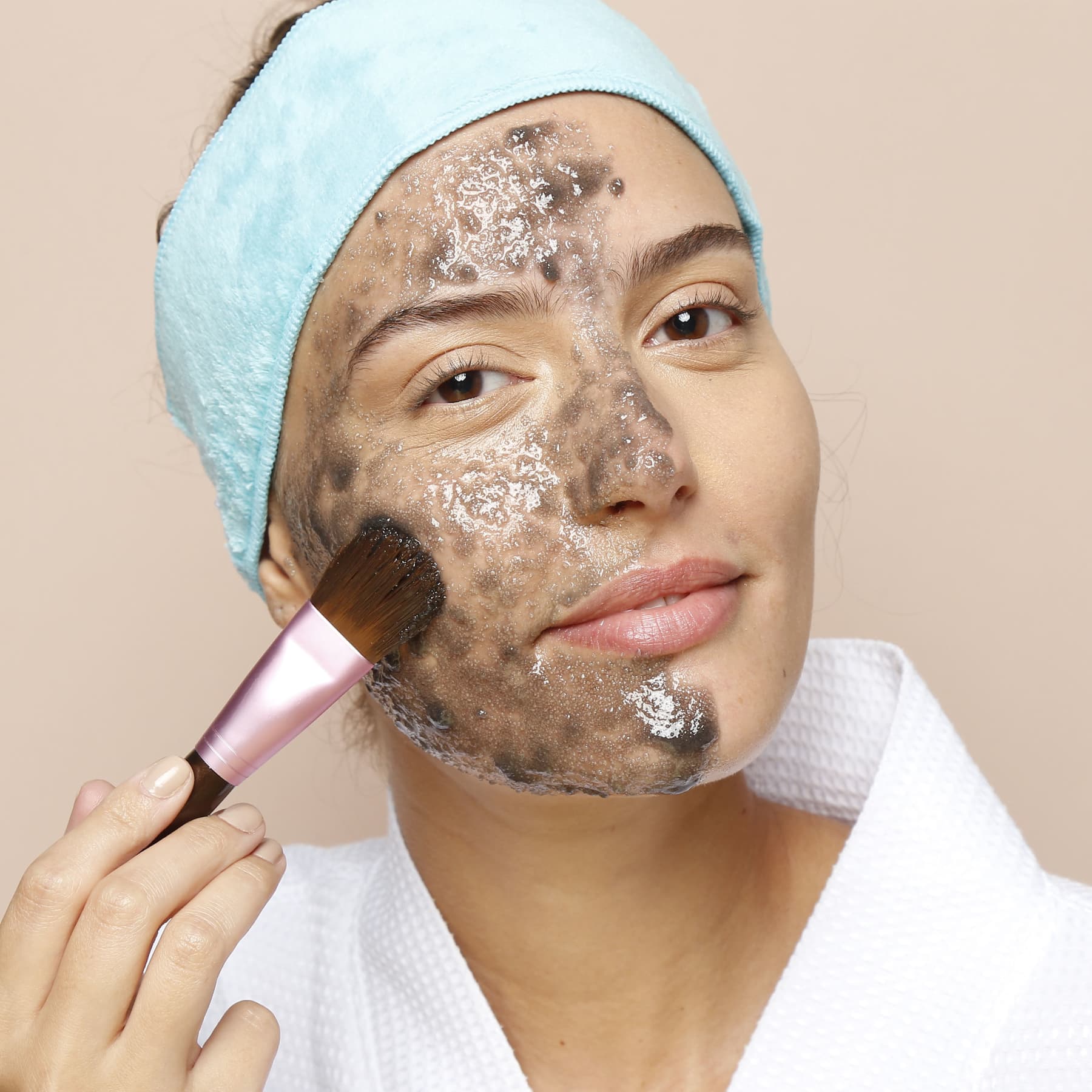 Kit Máscara Noturna, Esfoliante e Esponja de Limpeza