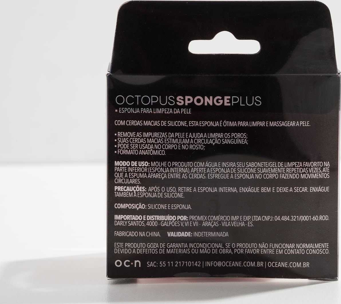 Octopus Sponge Plus - Esponja para limpeza da pele