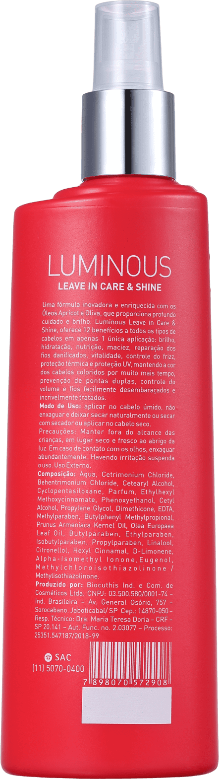 Mediterrani Luminous Shine & Care - Leave-in 200ml