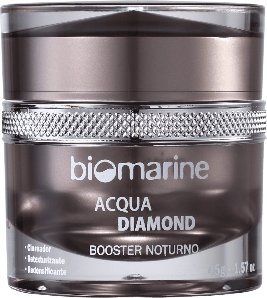 Biomarine Acqua Diamond Booster Noturno - Creme Anti-Idade 45g
