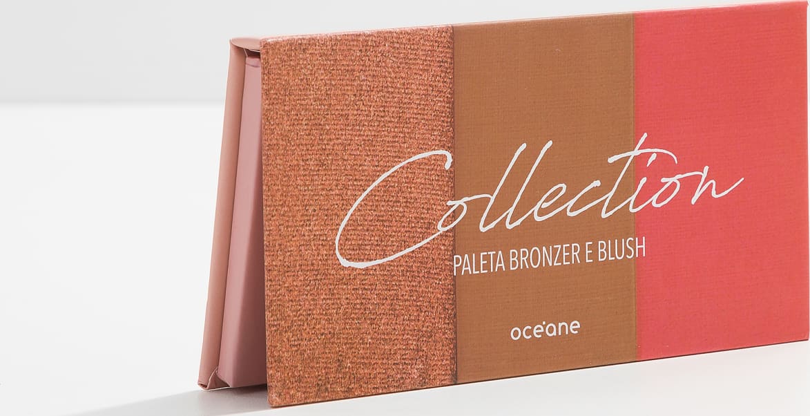 Paleta Bronzer e Blush Collection 16G