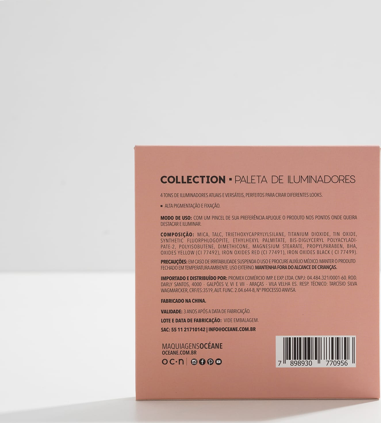 Paleta de Iluminadores Collection 17,8G