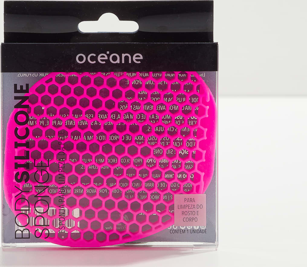 Body Silicone Sponge - Esponja de Limpeza da Pele