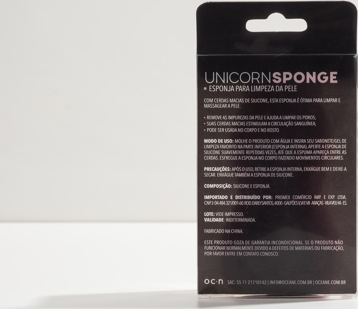Unicorn Sponge - Esponja de Limpeza da Pele