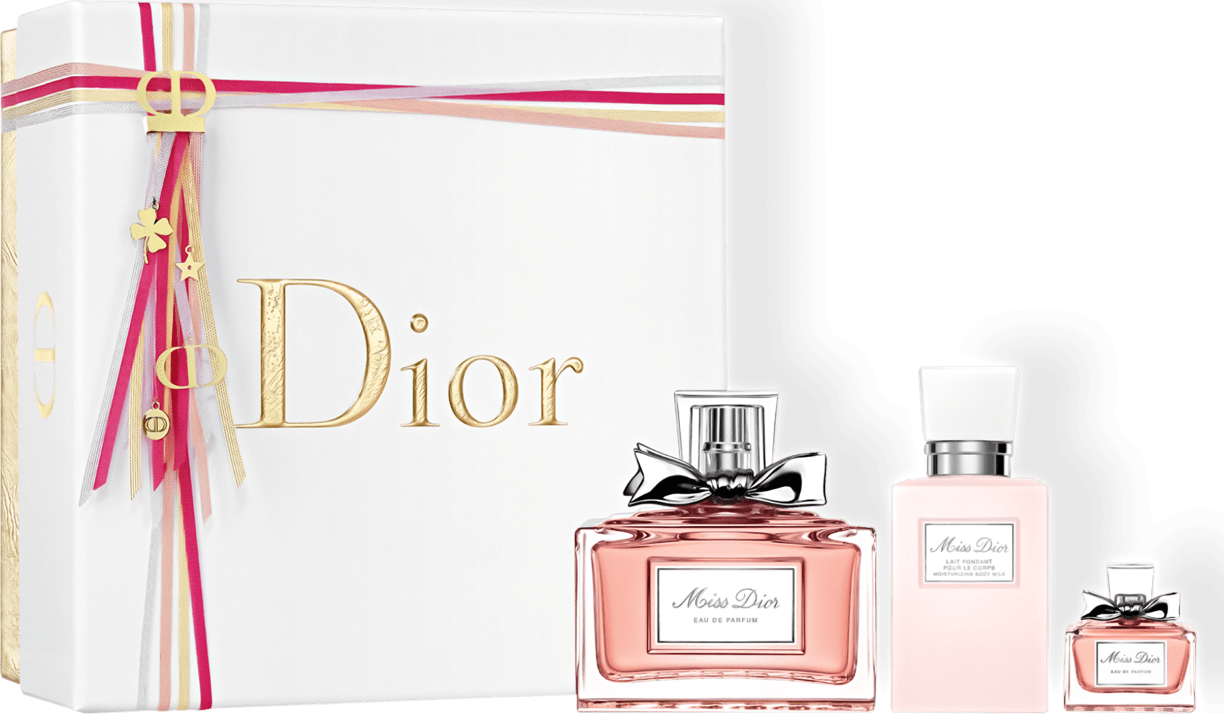 Conjunto Miss Dior Trio Feminino - Eau de Parfum 100ml + Miniatura 5ml + Loção Corporal 75ml