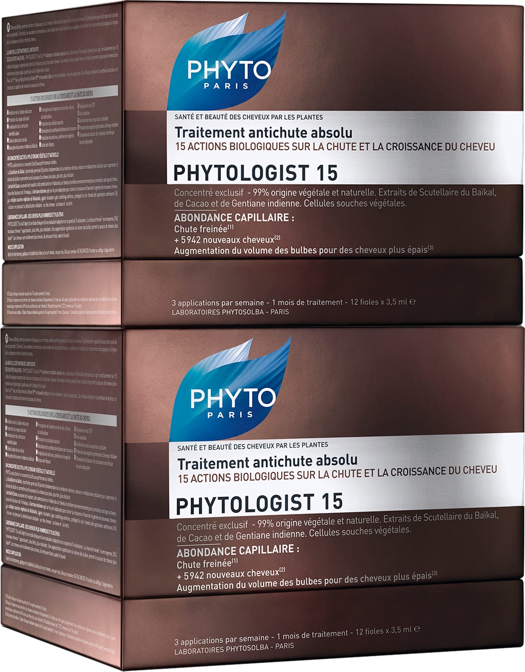 Kit Duo PHYTOLOGIST 15 - Antiqueda (2 produtos)