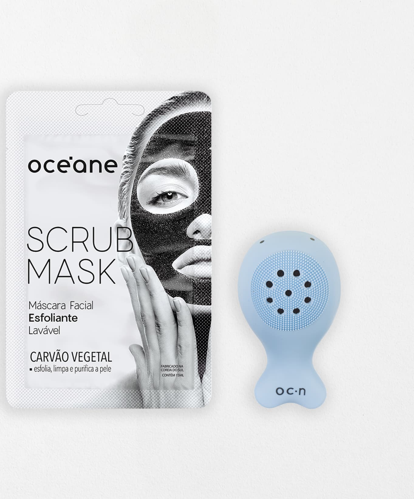 Kit Whale Sponge + Scrub Mask
