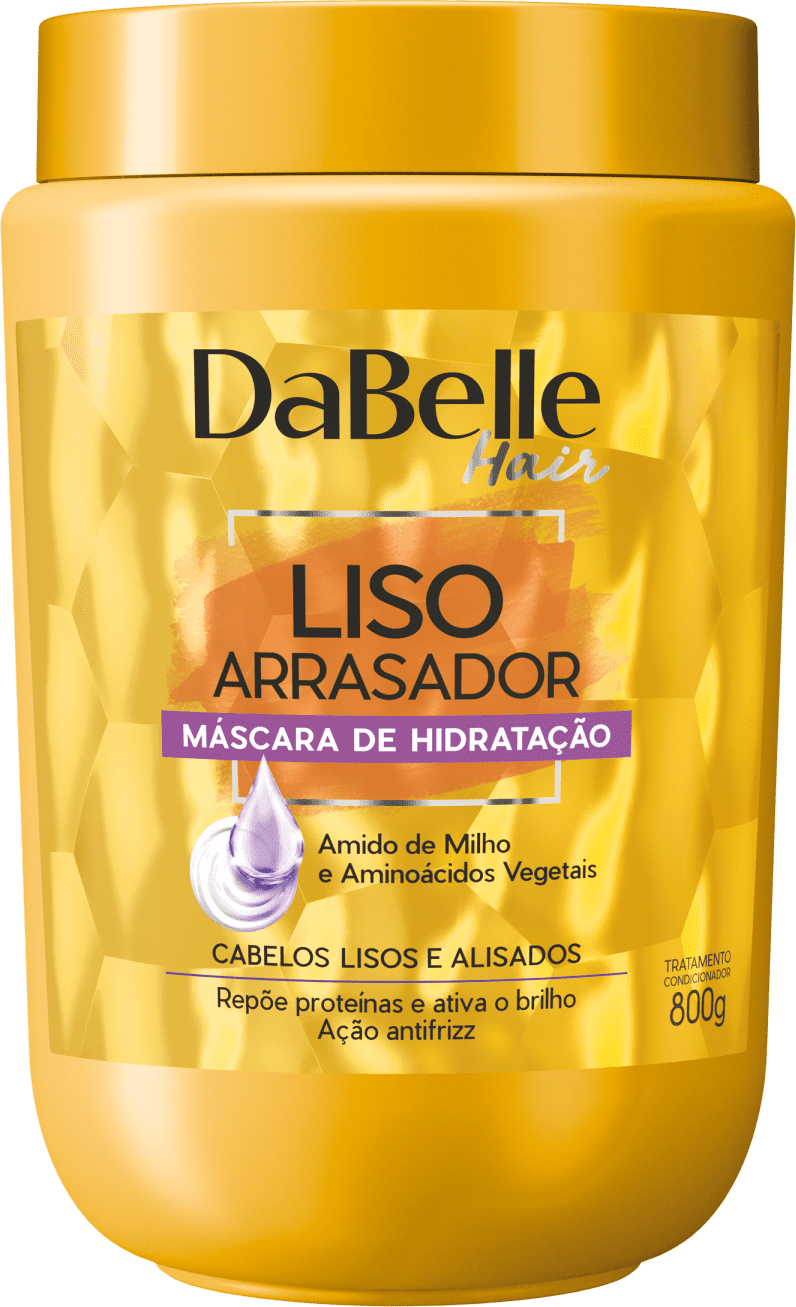 DaBelle Hair Liso Arrasador - Máscara de Hidratação 800g