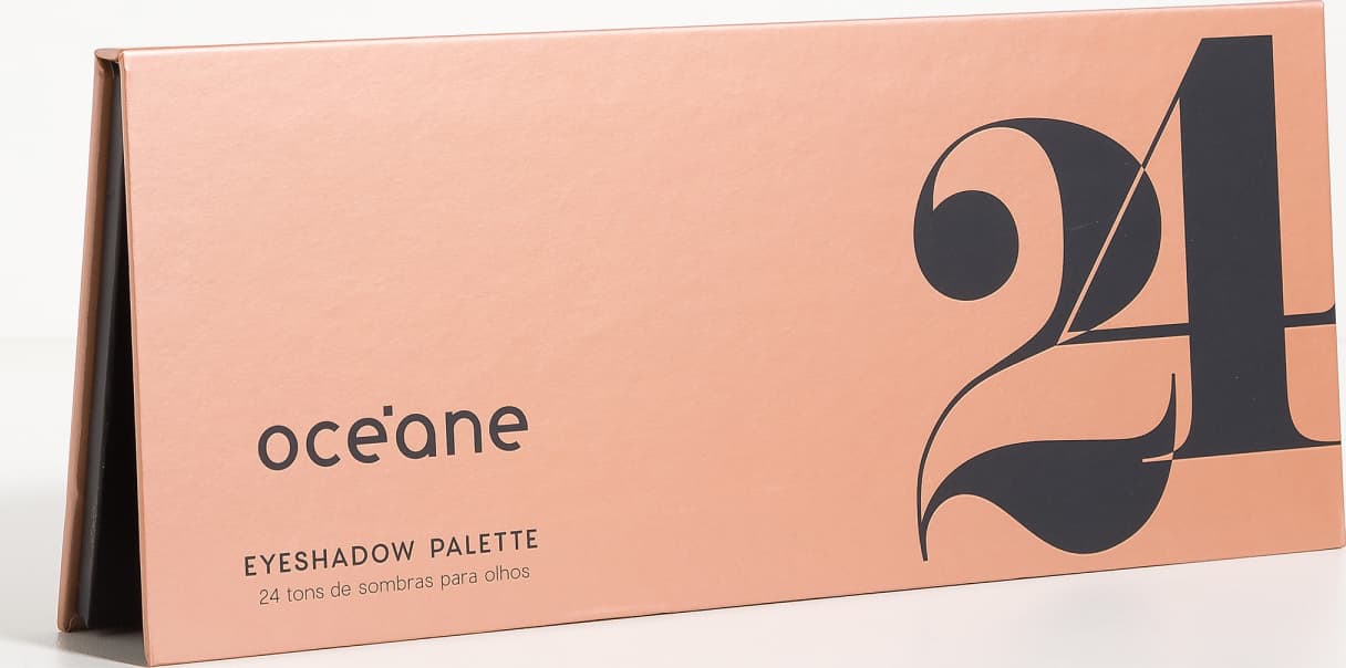 24 Eyeshadow Palette - Paleta com 24 tons de sombras para olhos 28g