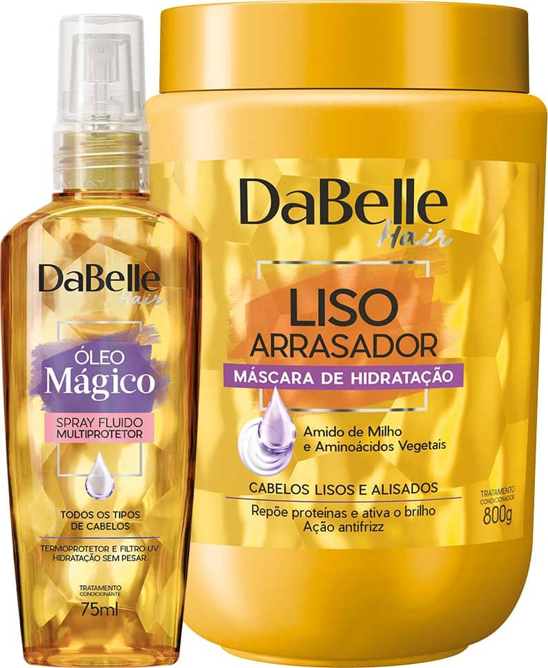 Kit DaBelle Hair Liso Arrasador Multiprotetor Duo (2 Produtos)