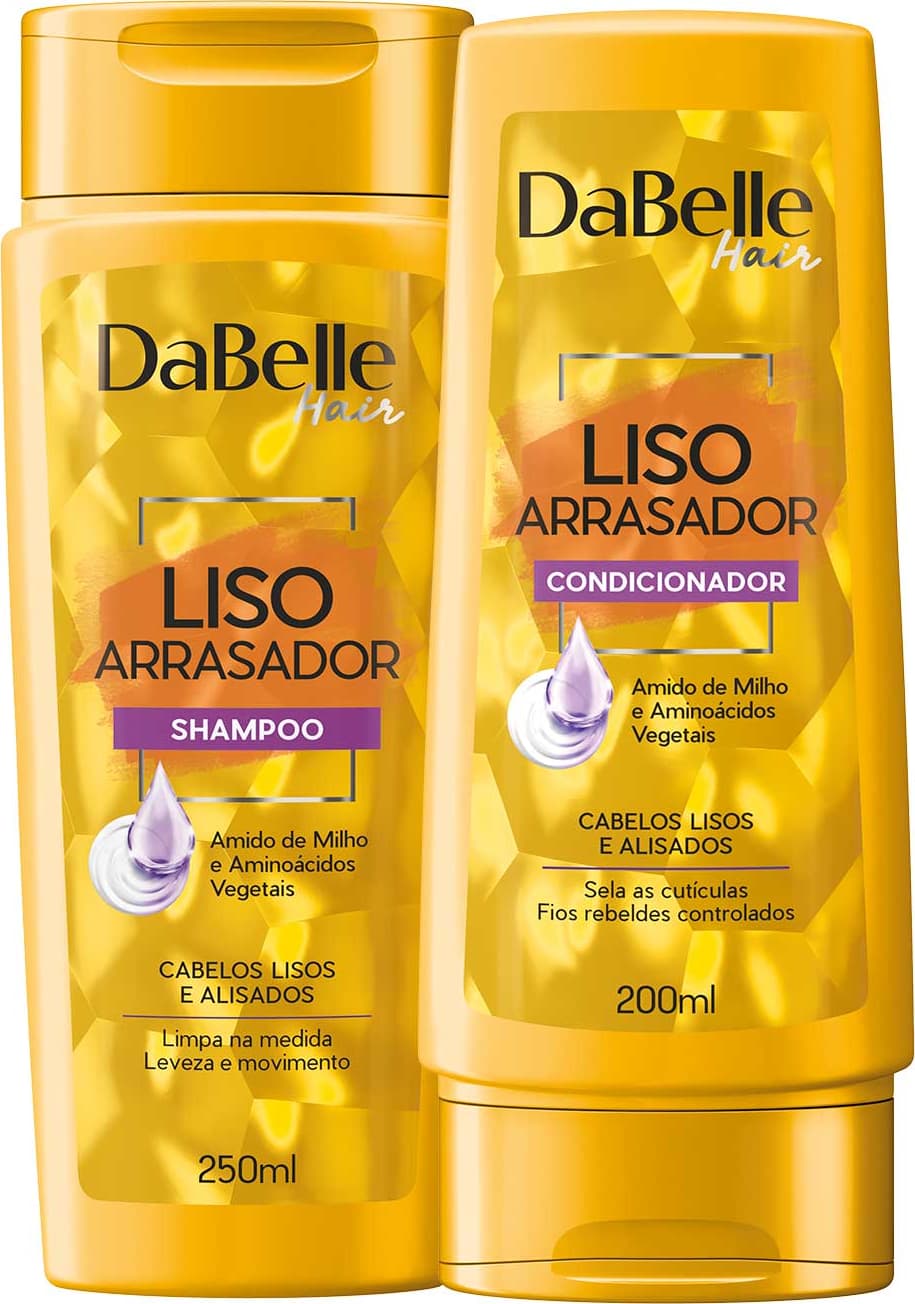 Kit DaBelle Hair Liso Arrasador Duo (2 Produtos)