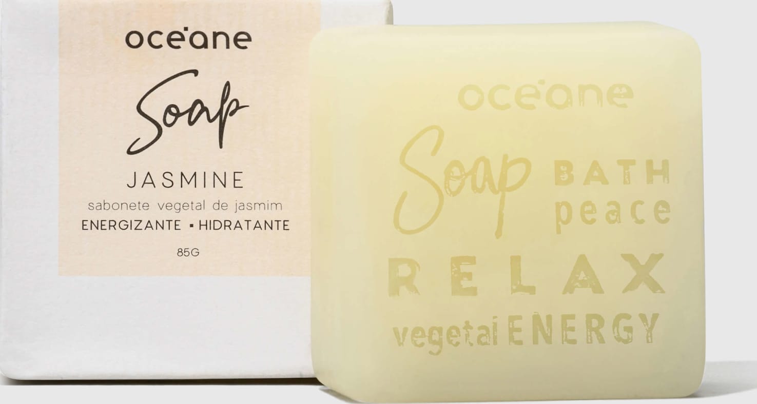 Jasmine Soap - Sabonete Vegetal de Jasmin 85g