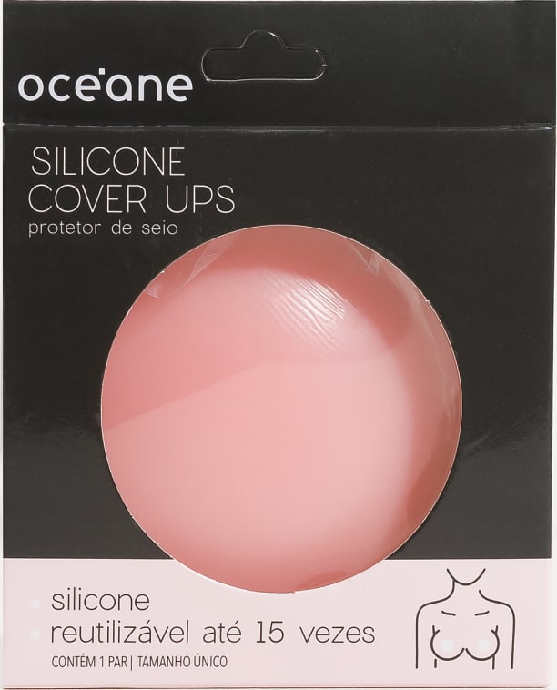 Silicone Cover Ups - Protetor de Seio Reutilizável