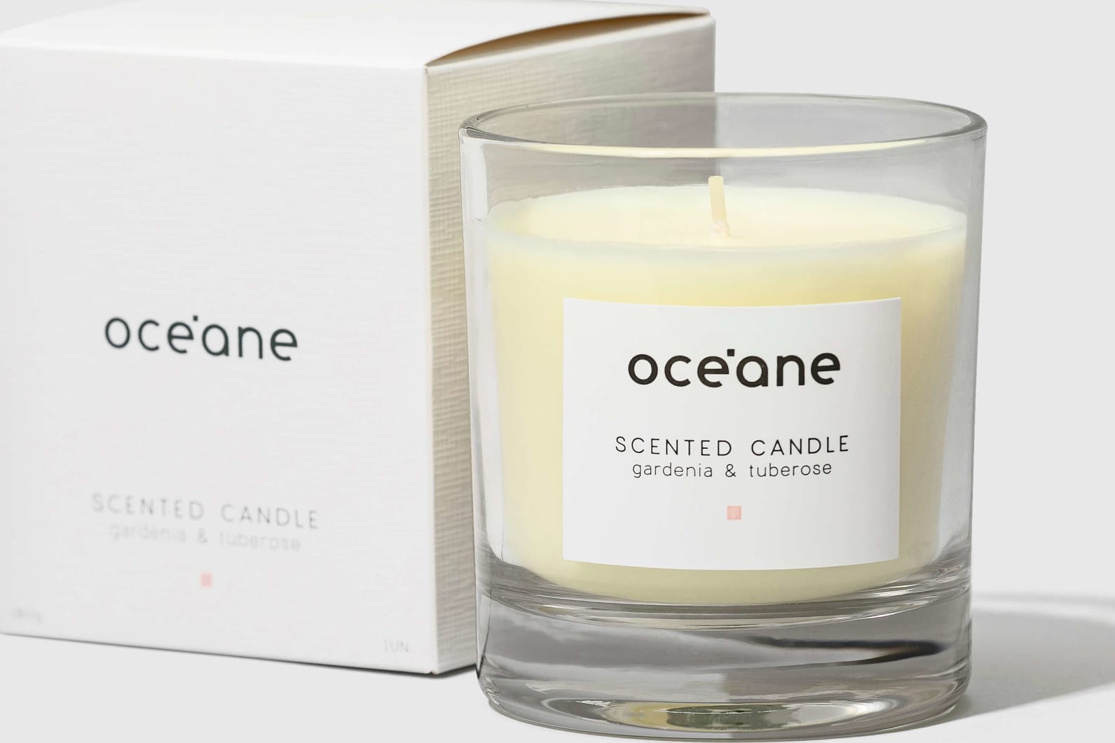 Scented Candle - Vela Gardênia e Tuberosa 180g