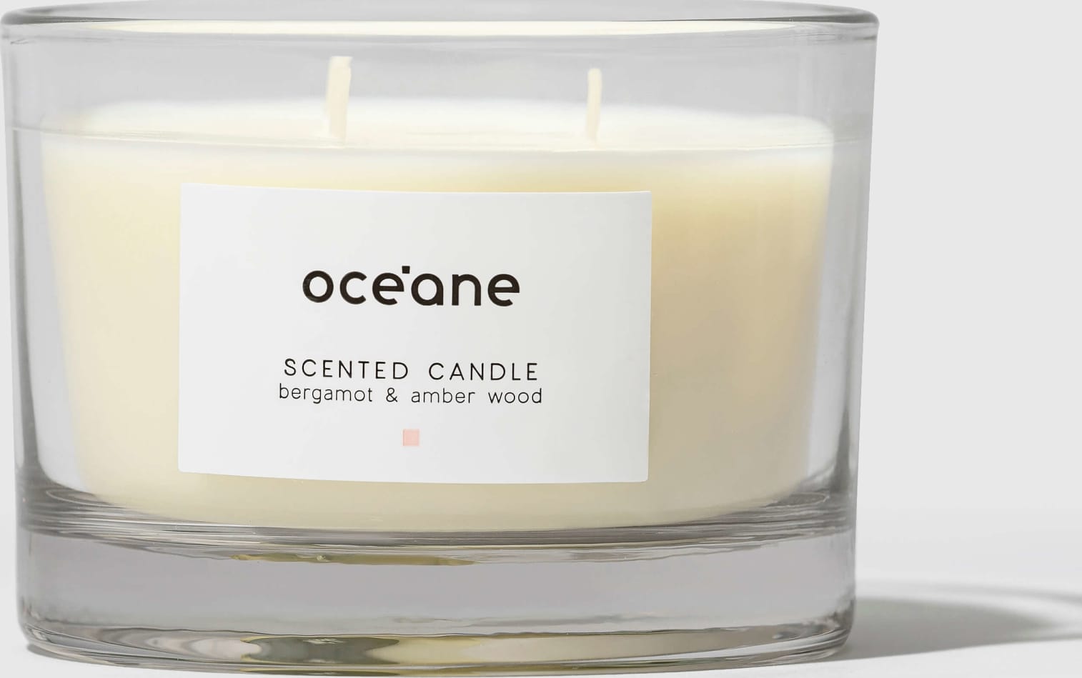 Scented Candle - Vela 3 Pavios Bergamota e Âmbar 290g