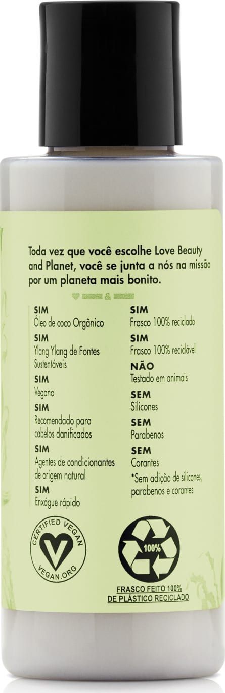 Love Beauty and Planet Energizing Detox - Condicionador 100ml