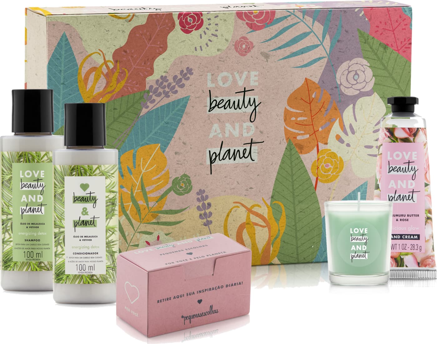 Kit Love Beauty and Planet Energizing Detox 100ml (6 Produtos)