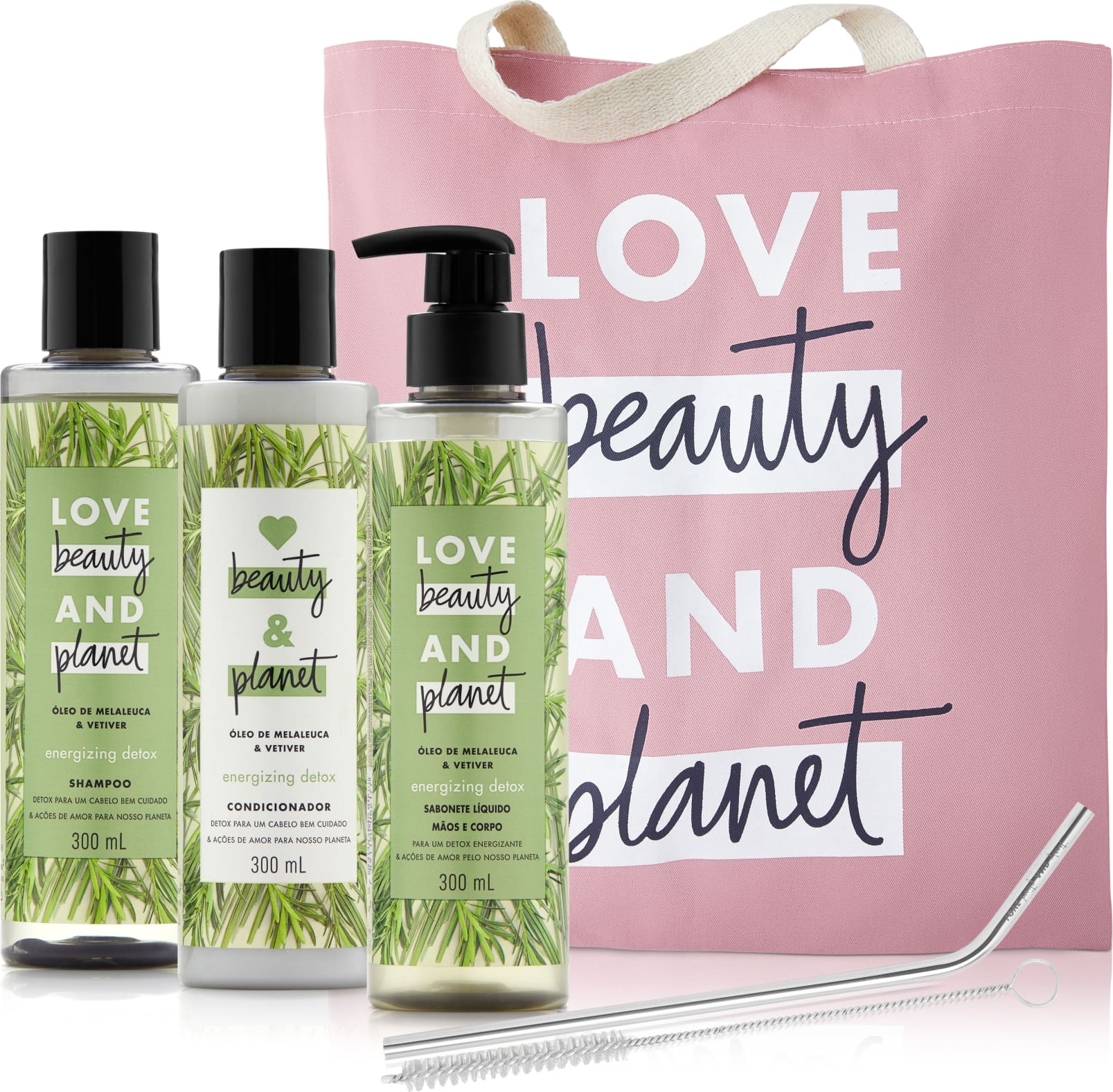 Kit Love Beauty and Planet Energizing Detox (5 produtos)