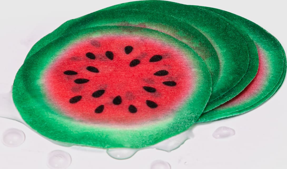 Watermelon Eye Pads - Máscara de Melancia para Olhos