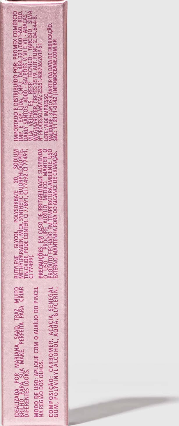 Sombra Líquida Mariana Saad - Liquid Eyeshadow Shine e Glow Citrine 4,2g