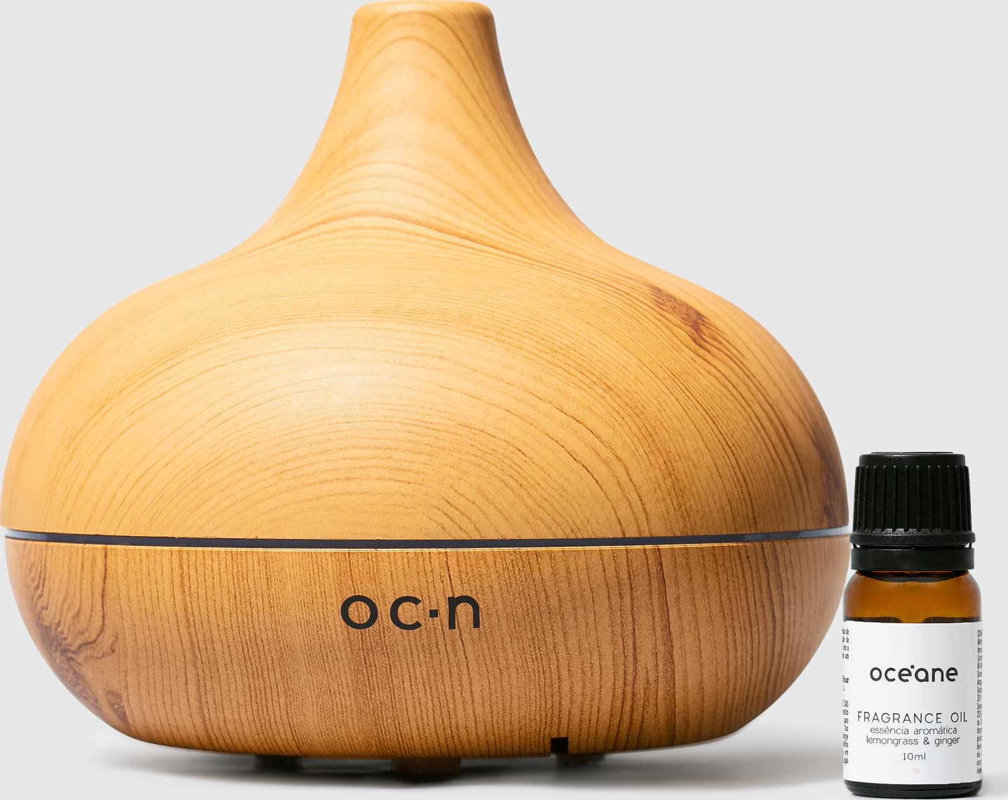 Fragrance Oil Lemongrass & Ginger 10ml - Essência Aromática Capim Limão e Gengibre
