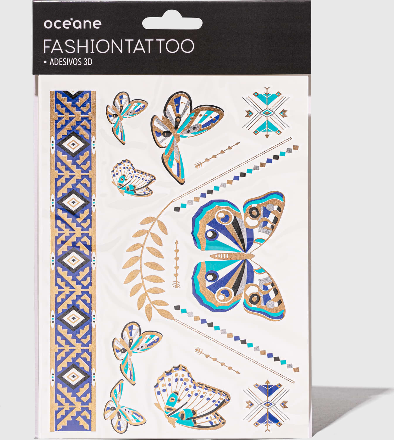 Fashion Tattoo - Tatuagem temporária FT10
