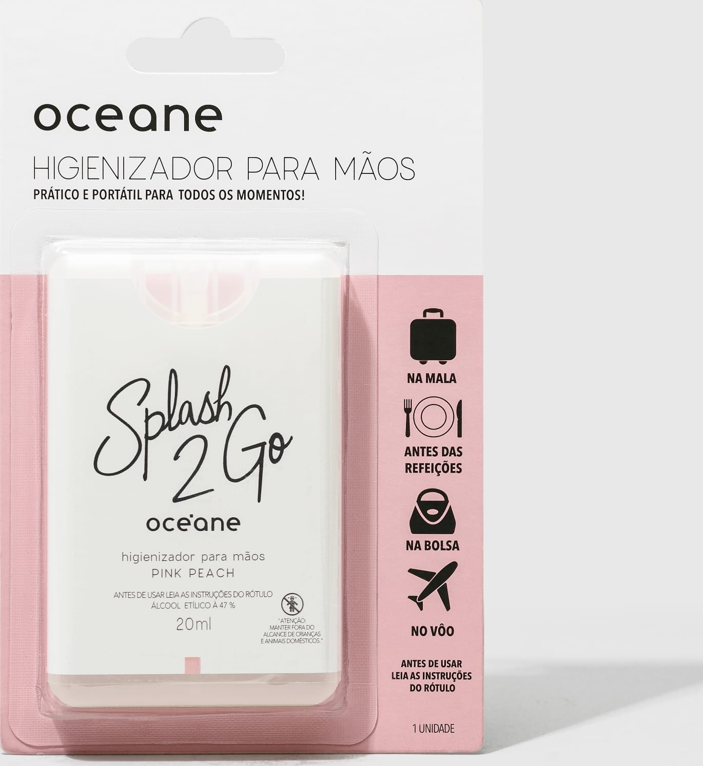 Kit Splash 2GO - Higienizador para Mãos (3 produtos)