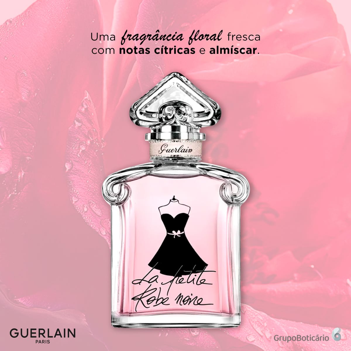 Guerlain La Petite Robe Noire 香水 La Petite Robe Noire Rose Guerlain Perfume Feminino Eau de