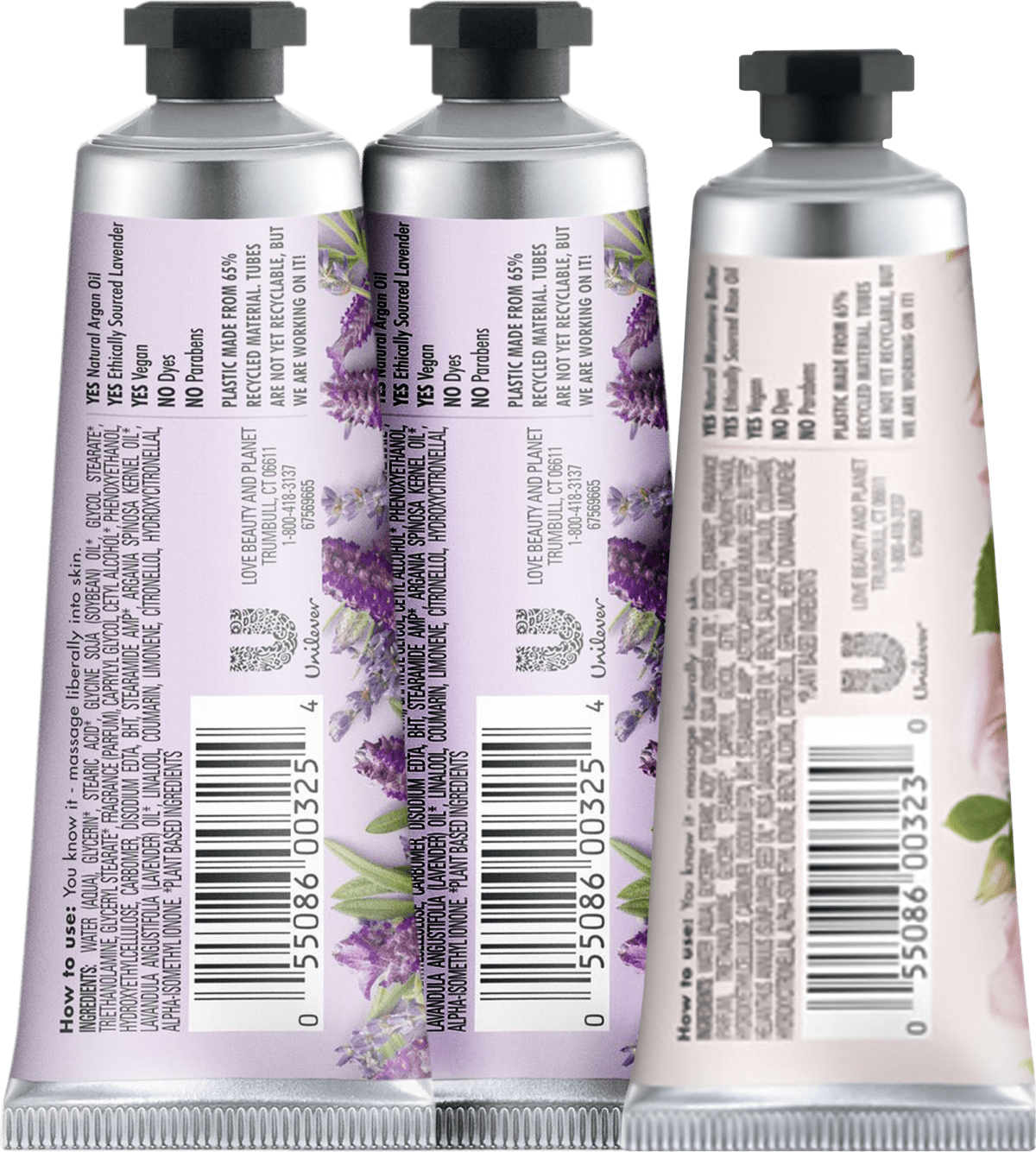 Kit Love, Beauty and Planet - Creme de mãos Delicious Glow + Creme de mãos Soothe and Serene