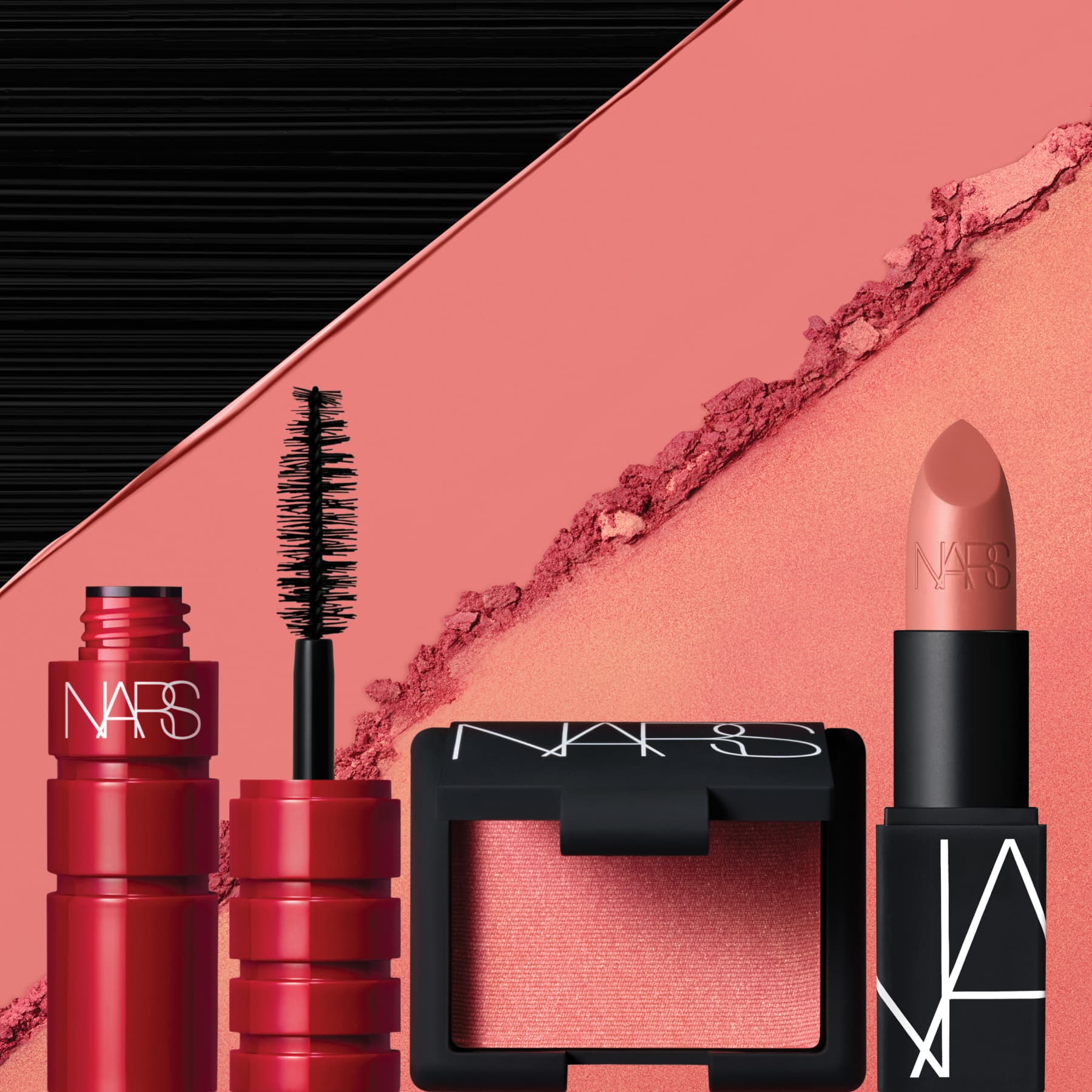 NARS Kit Mini Seduction - miniaturas de climax 2,5g, batom 2,5g e blush 3,5g