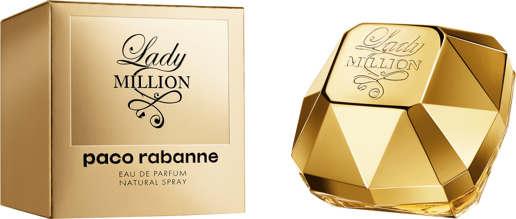 Perfume Lady Million Paco Rabanne Feminino Eau de Parfum Beleza na 