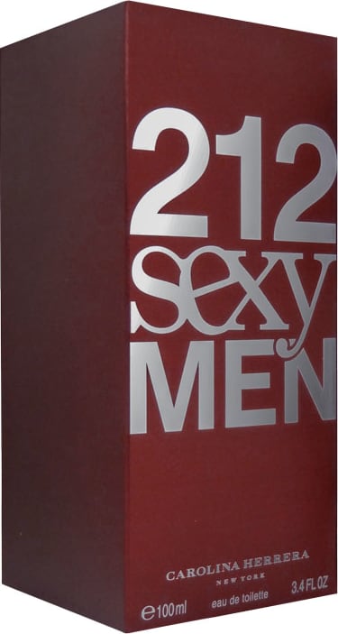 212 Sexy Men Carolina Herrera Eau de Toilette - Perfume Masculino 100ml