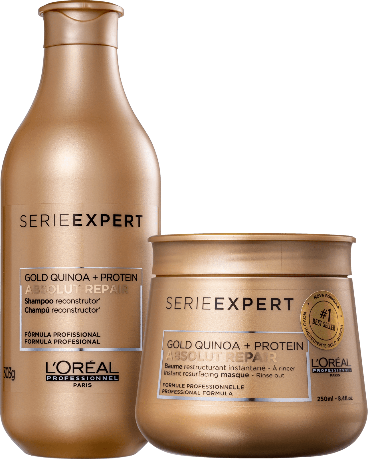 Loreal serie. Лореаль Absolut Repair. Шампунь Absolut Repair лореаль. L’Oreal Professionnel serie Expert Absolut Repair. Serie Expert Loreal Gold Quinoa Protein маска.