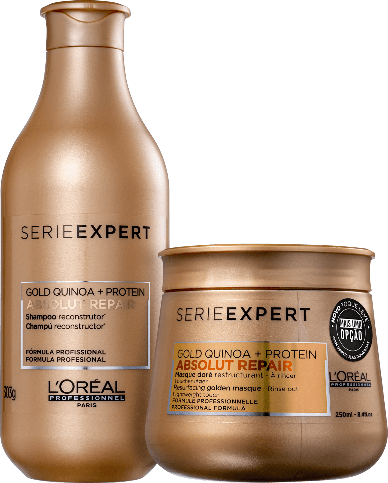 Kit L'Oréal Professionnel Serie Expert Absolut Repair Gold Quinoa + Protein Golden Lightweight (2 produtos)