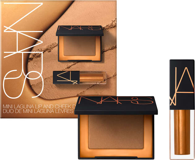 KIT BRONZING POWDER & OIL-INFUSED LIP TINT - KIT MINI LAGUNA BRONZING POWDER 3,3G E LIP OIL 3,5ML