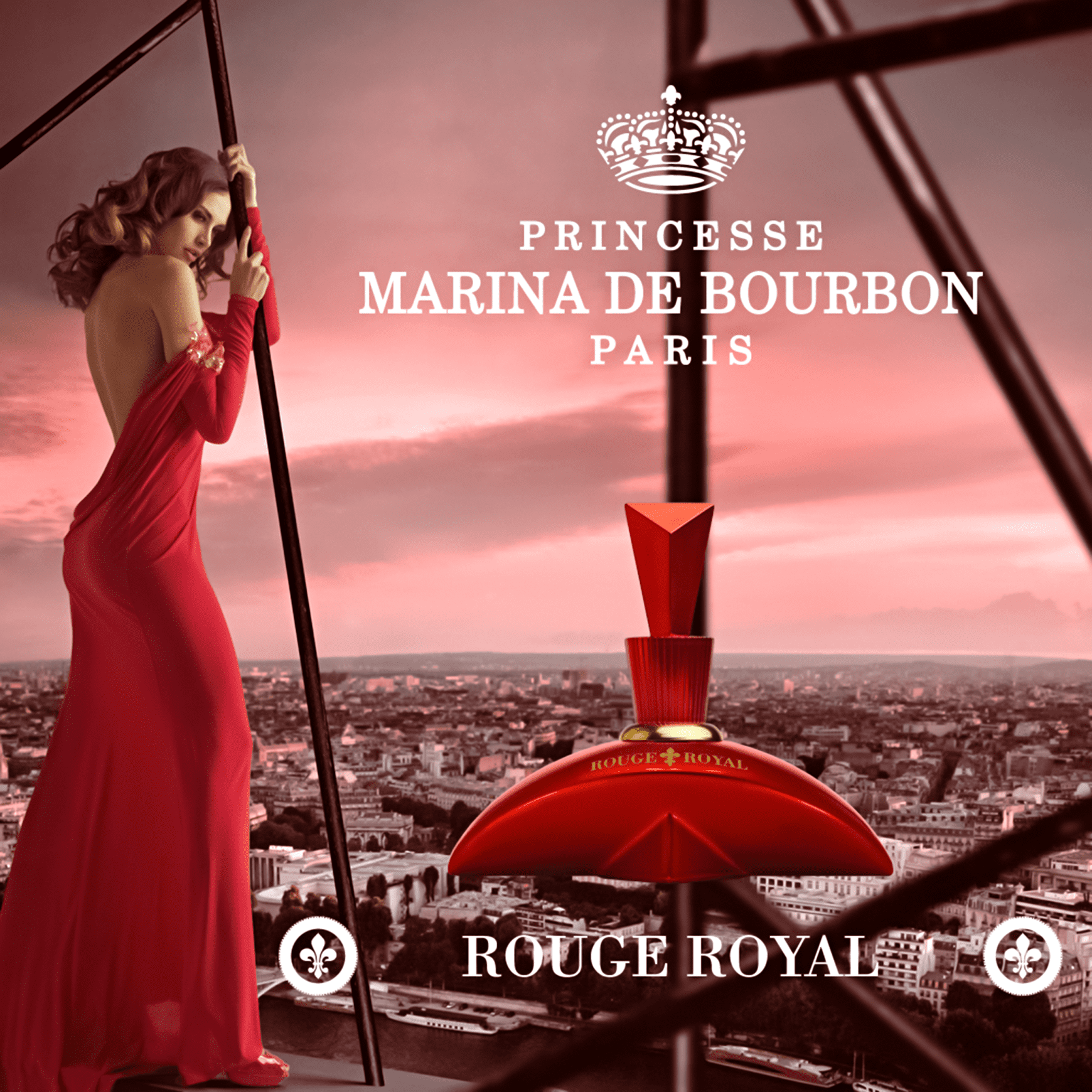Rouge Royal Marina de Bourbon Eau de Parfum - Perfume Feminino 30ml