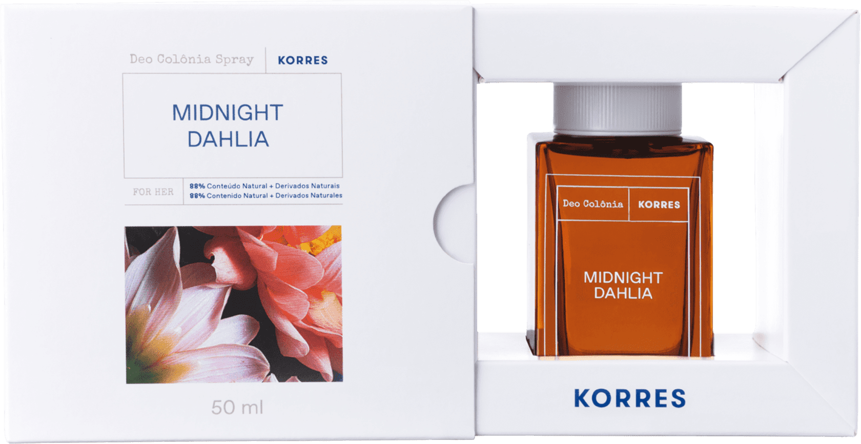 Perfume Midnight Dahlia Korres Feminino Beleza na 