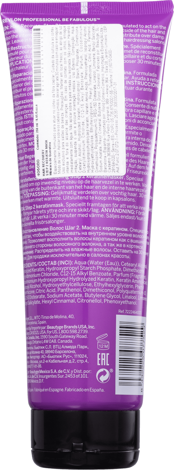 REVLON PROFESSIONAL Be Fabulous C.R.E.A.M. Conditioner – Intensiv-Pflege Für Stark Strapaziertes Haar