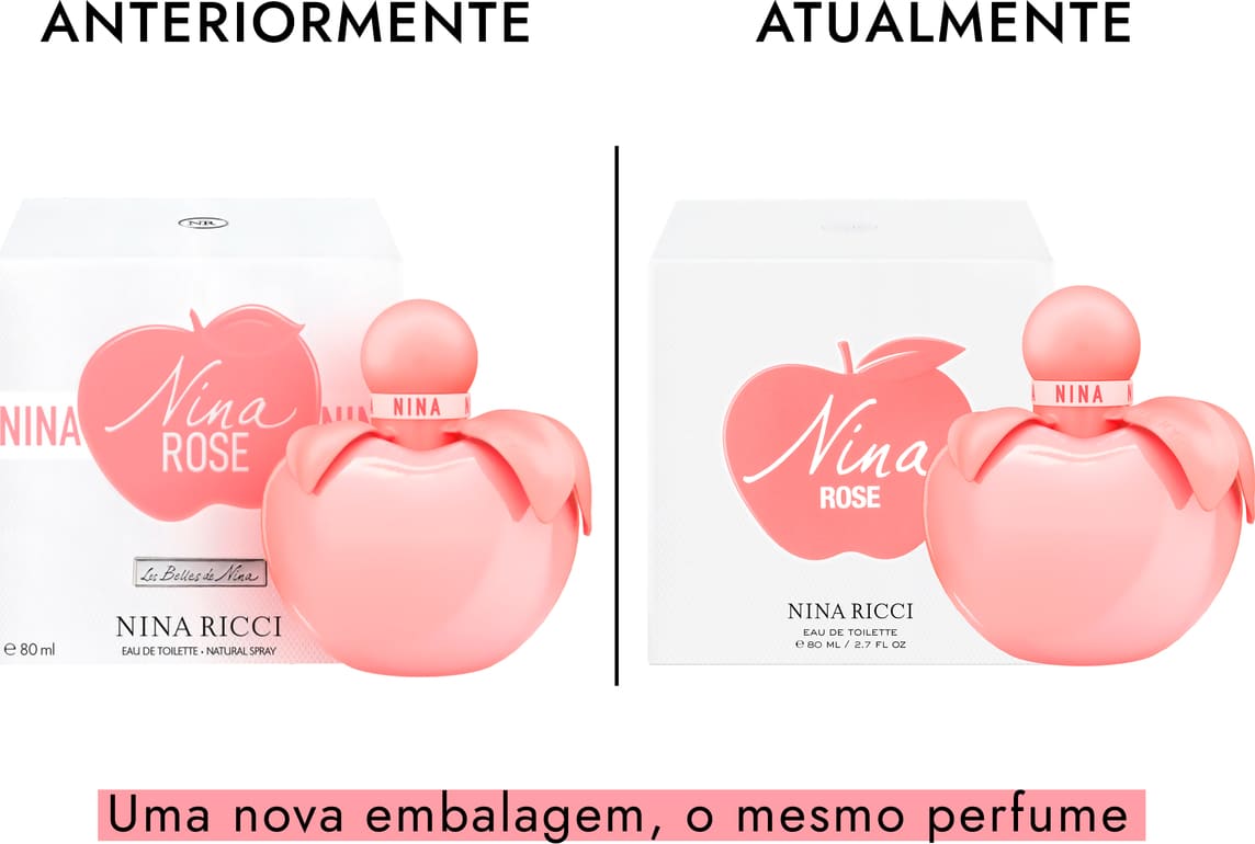 Perfume Nina Rose - Nina Ricci - Feminino - 80ml - G'eL Niche