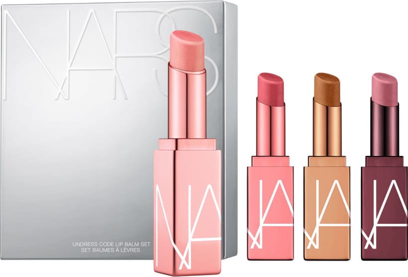 KIT UNDRESS CODE COM LIP BALM ORGASM FULL-SIZE 3G, MINIS DOLCE VITA, LAGUNA E FAST LANE 1,1G