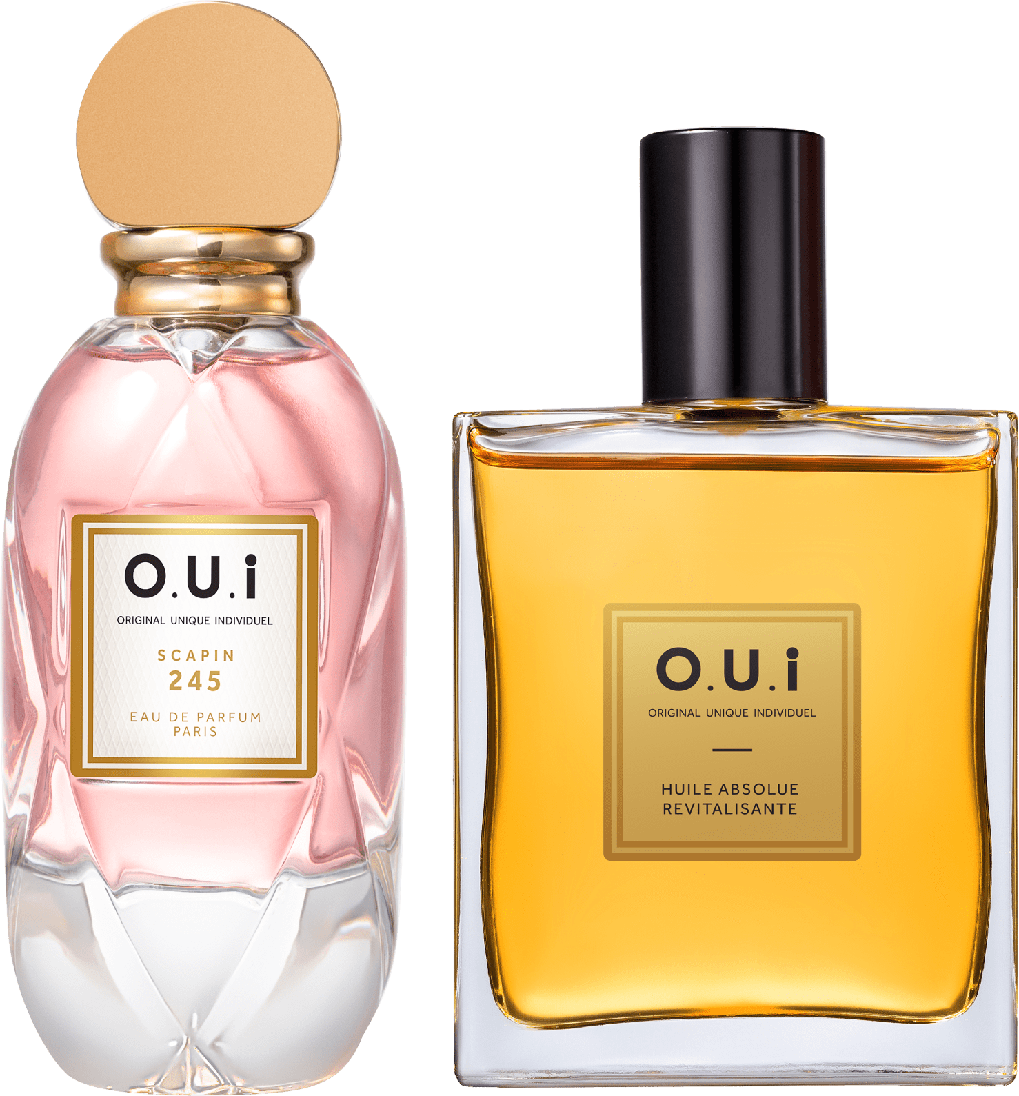 Kit O.U.i Scapin 245 & Rouge Luxe - Eau de Parfum, 75ml + Óleo Absoluto Revitalizante, 100ml