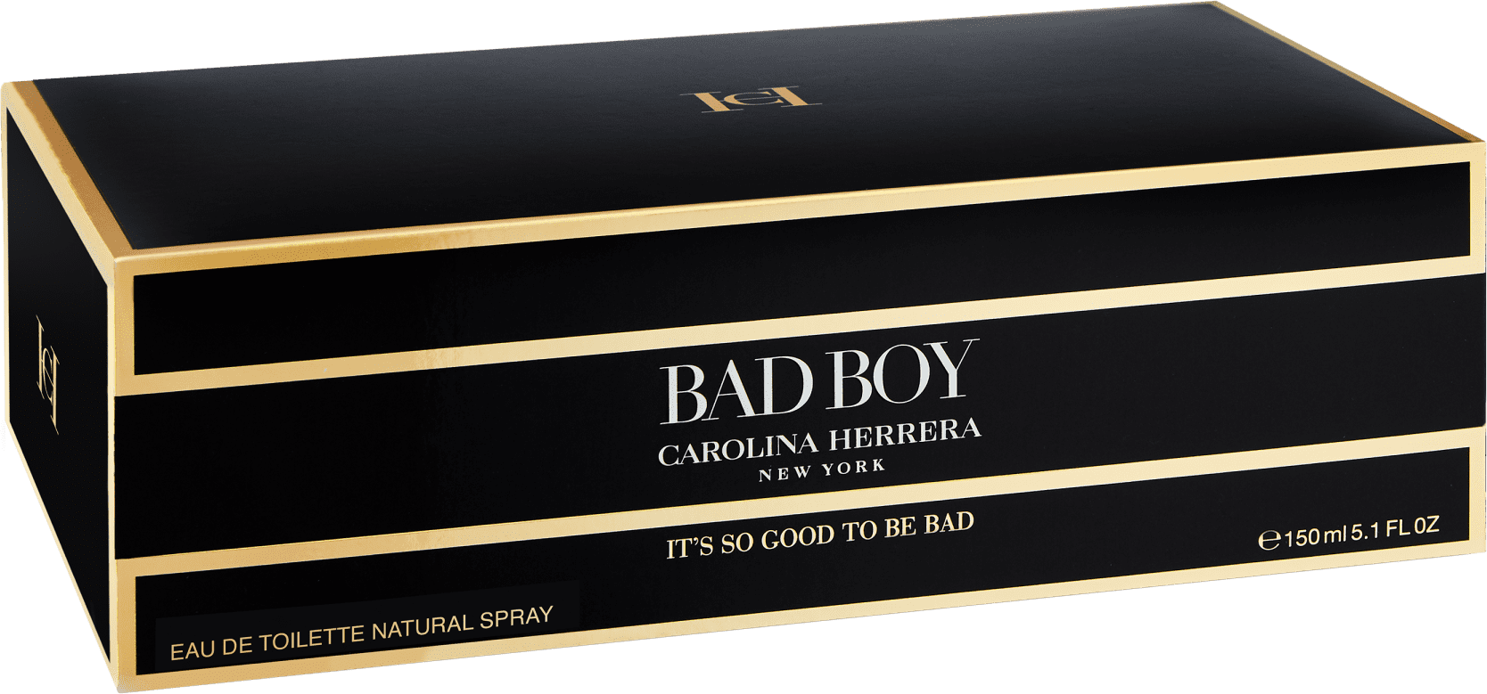 Perfume Bad Boy Carolina Herrera 150ml Beleza na 